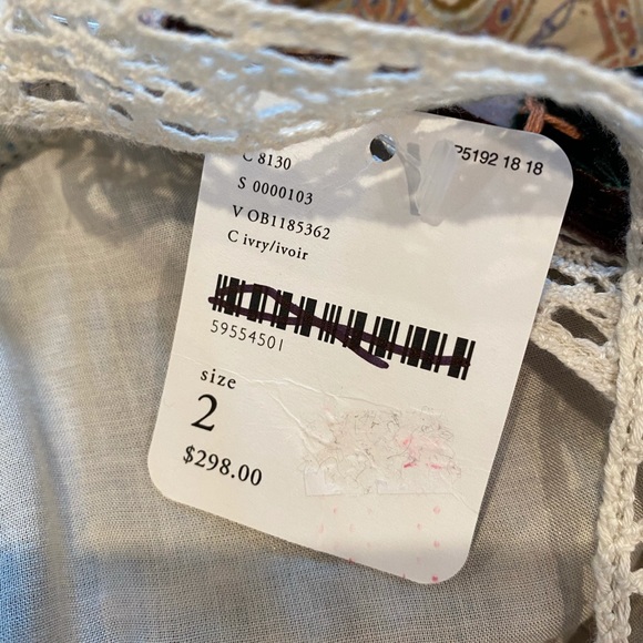 New Free People Sundance Patchwork Maxi Dress - Picture 4 of 7